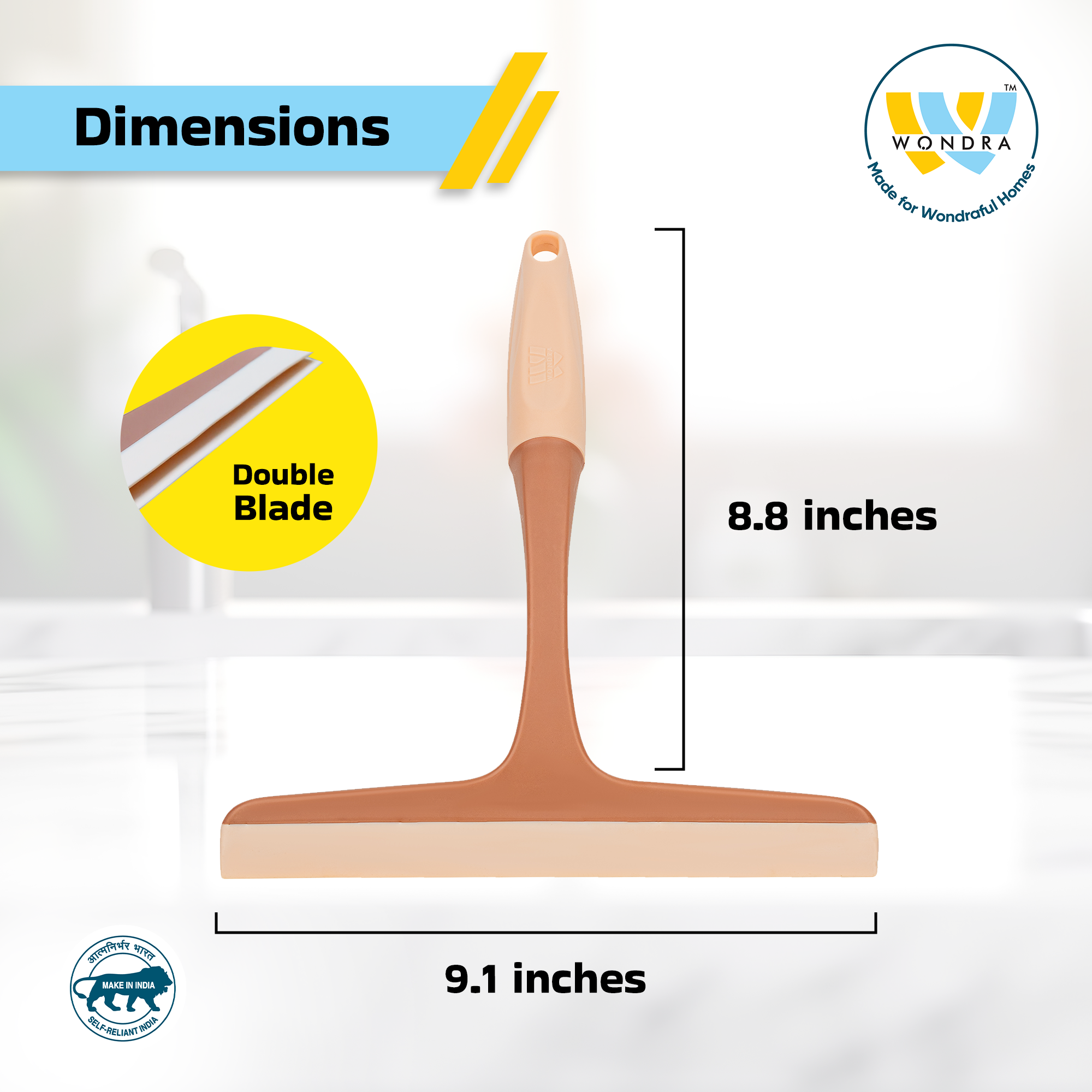 Kitchen Wiper Double Blade 6 Kitchen Wiper Double Blade - Image 6