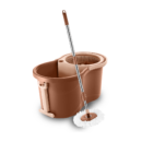 Bucket Spin Mop (Plastic Wringer)