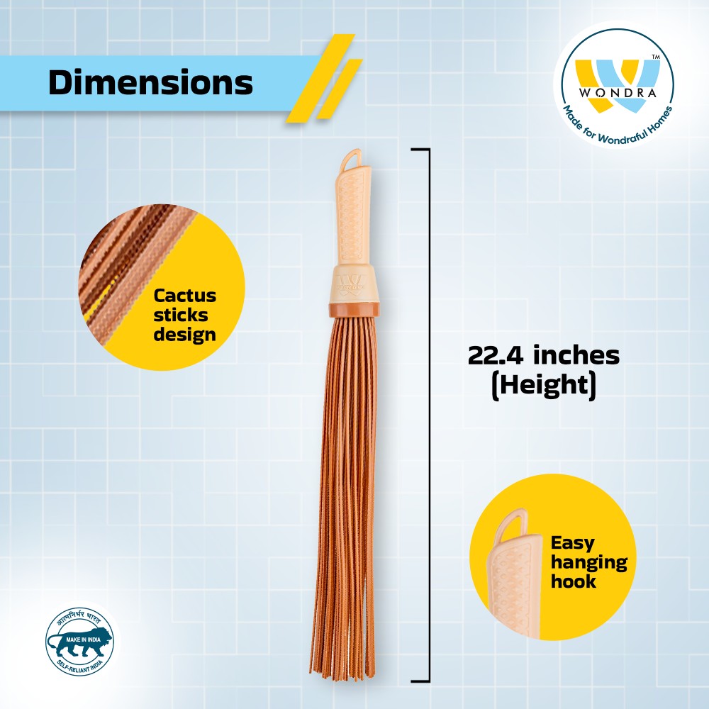 Long Handle Kharata Broom 6 Long Handle Kharata Broom - Image 6